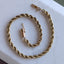 14k Rope Chain Bracelet