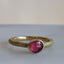Organic Pink Spinel Stacking Ring