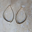 14k Yellow Gold Mussel Tension Hoop Earrings