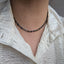 Oil Slick Knotted Necklace
