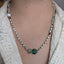 Sea Foam Knotted Necklace