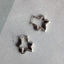 Silver Star Hoops