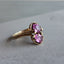 Amethyst Toi et Moi Ring