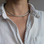 Vintage Sterling Wire Neck Collar