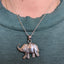 Vintage Silver Elephant Pendant