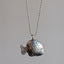 Silver Angelfish Charm
