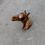 Diamond Horse Head Pin