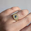 Rhodes Fancy Sapphire Signet Ring