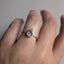 Gray Rosecut Sapphire Ring