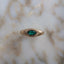 Marquise Emerald Eye Ring