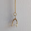 Wishbone Charm