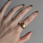 Vintage Dome Ring with Diamond