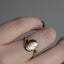D Initial Signet Ring