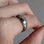 White Gold Diamond Dome Signet