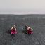 Rubellite Stud Earrings