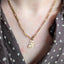 Vintage J Initial Charm