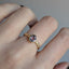 Petra Oval Purple Ring