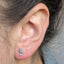 Silver Mount Tam Studs