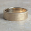 Square Edge Matte Ring Band (6.5 Mm)