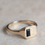 Sapphire Frame Ring