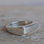 XL Beveled Signet Ring