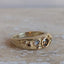 Brown Diamond Pebbly Ring