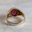 Garnet Cabochon Signet