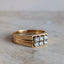 Six Diamond Signet Ring