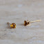 Vintage Citrine Studs