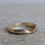 Black Diamond Notch Eternity Ring