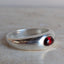 Garnet Cabochon Pillow Signet
