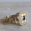 Rhodes Fancy Sapphire Signet Ring
