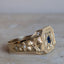 Rhodes Fancy Sapphire Signet Ring