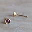 Ruby Petra round Studs