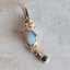 Mini Opal Beetle Charm