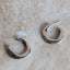 Silver Maji Hoop Earrings