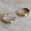 Bronze Sahara Ridge Hoop Earrings