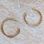 Bronze Large Maji Hoop Earrings