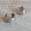 Silver Dune Cuff Earrings