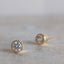 Milgrain Diamond Studs (3 mm)