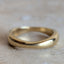 18K Gold Dip Band