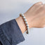 Mexican Silver Bead Bracelet