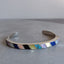 Silver Inlay Cuff Bracelet