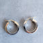 Square Edge Hoop Earrings
