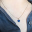 Sodalite Heart Charm