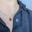 Carnelian Heart Charm