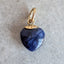 Sodalite Heart Charm
