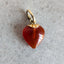 Carnelian Heart Charm