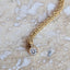 Diamond Milgrain Necklace (3 mm)