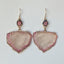 Watermelon Tourmaline Statement Earrings